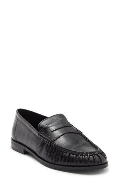 Steve Madden Hartly Leather Loafer In Black
