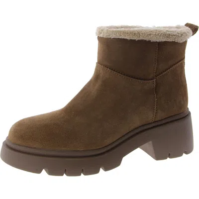 Steve Madden Hatcher Womens Block Heel Mid-calf Boots In Multi