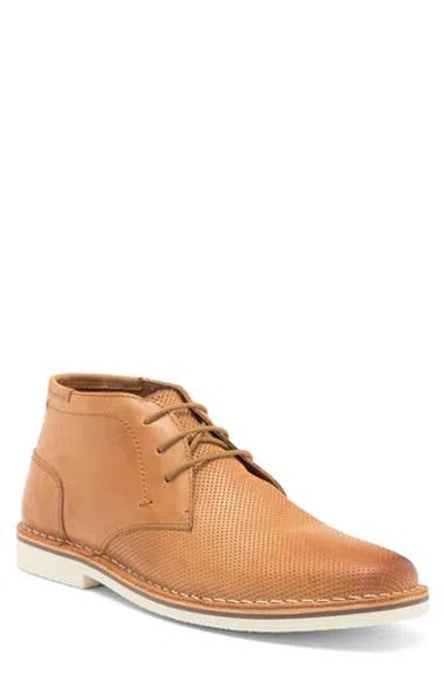 Steve Madden Hatchet Leather Derby In Tan