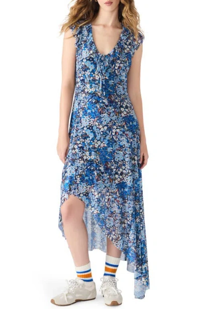 Steve Madden Hattie High-low Dress In Blue