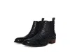 Steve Madden Hawke Hawk03m1 Women's Boots Black Leather Chelsea Boots Jobb1727 In Black