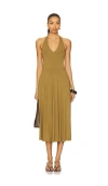 Steve Madden Midi-kleid Hazel In Brown