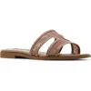 Steve Madden Hazel Slide Sandal In Brown