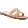 Steve Madden Hazel Slide Sandal In Natural