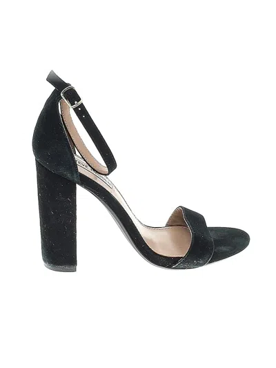Pre-owned Steve Madden Heels In Black