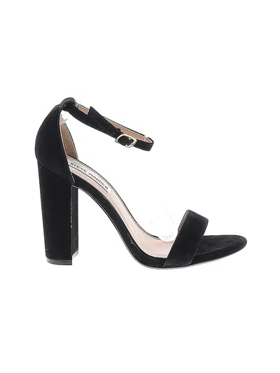 Pre-owned Steve Madden Heels In Black