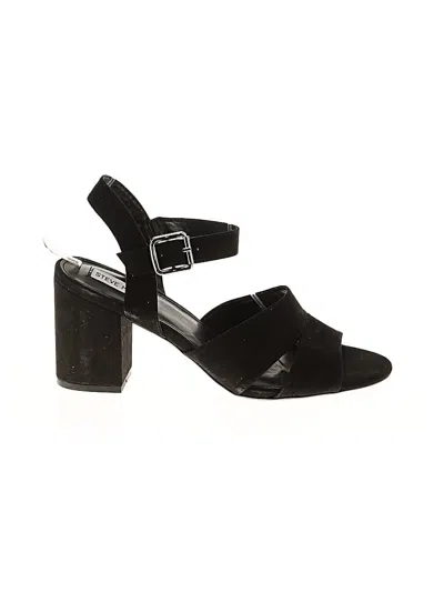 Pre-owned Steve Madden Heels In Black