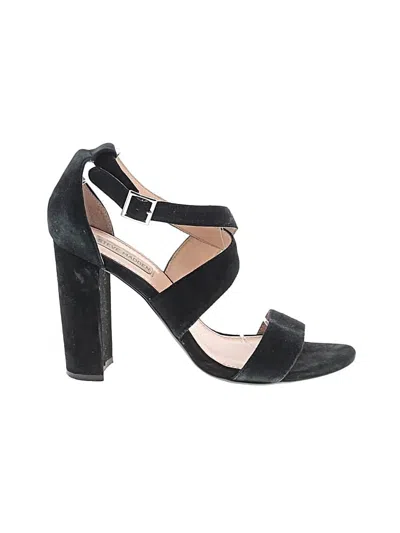 Pre-owned Steve Madden Heels In Black