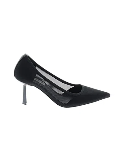 Pre-owned Steve Madden Heels In Black