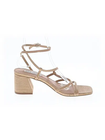Pre-owned Steve Madden Heels In Brown