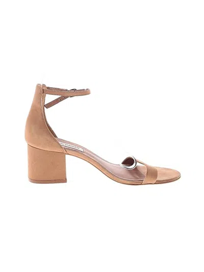 Pre-owned Steve Madden Heels In Brown