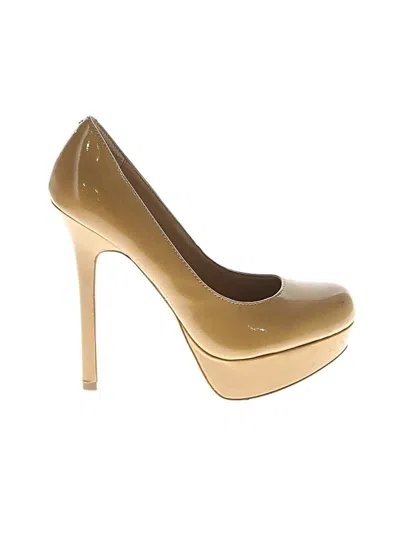 Pre-owned Steve Madden Heels In Brown