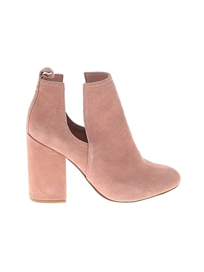 Pre-owned Steve Madden Heels In Pink