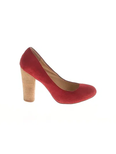 Pre-owned Steve Madden Heels In Red