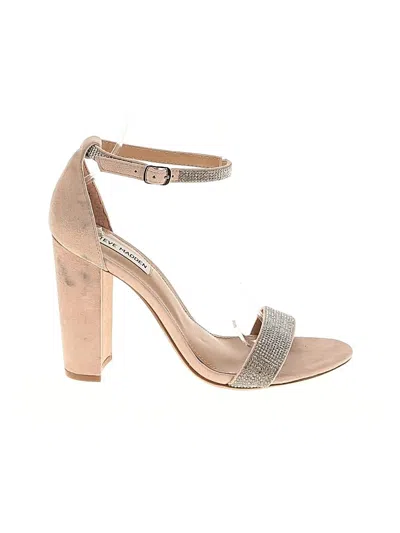 Pre-owned Steve Madden Heels In Silver