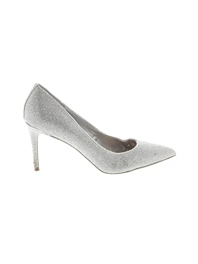 Pre-owned Steve Madden Heels In Silver