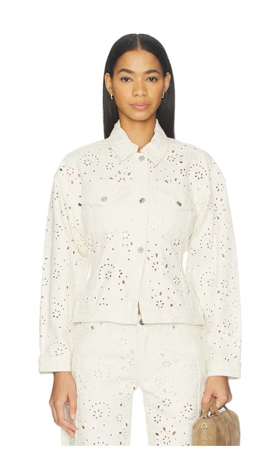 Steve Madden Henrietta Jacket In White