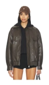 Steve Madden Henson Jacket In Brown