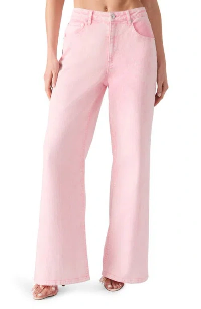 STEVE MADDEN STEVE MADDEN HIGH WAIST WIDE LEG JEANS