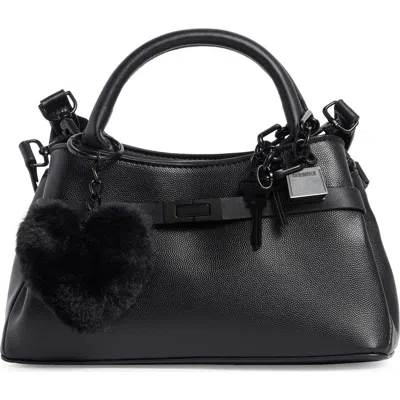 Steve Madden Holzer Top Handle Satchel In Black