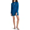 Steve Madden Hope Long Sleeve Minidress In Blue