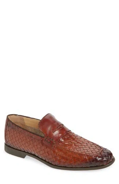 Steve Madden Horas Penny Loafer In Brown