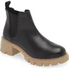 Steve Madden Howler Bootie In Black/tan