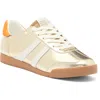 Steve Madden Hudsin Sneaker In Gold