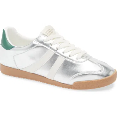 Steve Madden Hudsin Sneaker In Silver Multi