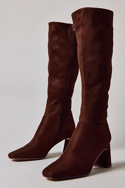 Steve Madden Hunny Knee-high Boot In Brown, Women's At Urban Outfitters