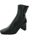 Steve Madden Hush Womens Zipper Ankle Boots In Black