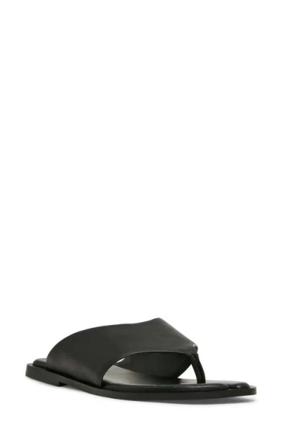 Steve Madden Illia Flip Flop In Black