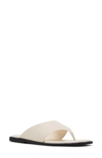 Steve Madden Illia Flip Flop In White