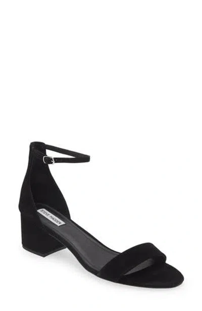 Steve Madden Irenee Block Heel Sandal In Black