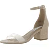 Steve Madden Irenee Womens Ankle Strap Dress Sandals In Grey