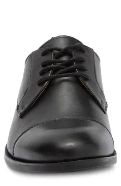 Steve Madden Islin Cap Toe Derby In Black