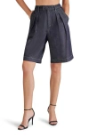 Steve Madden Ivana Shorts In Dark Indigo