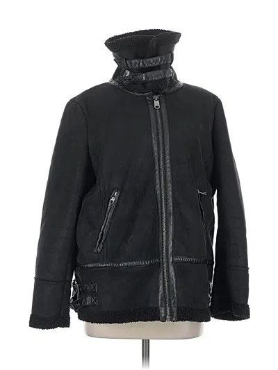 Pre-owned Steve Madden Jacket In Black