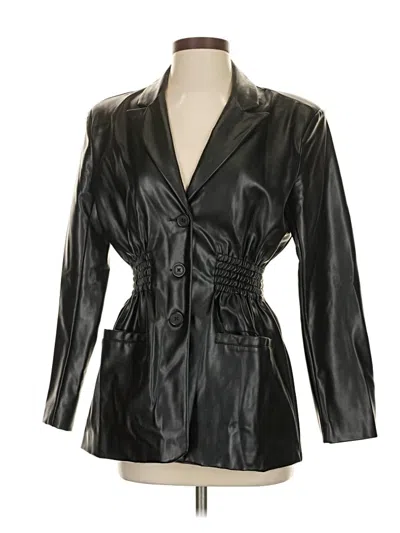 Pre-owned Steve Madden Jacket In Black