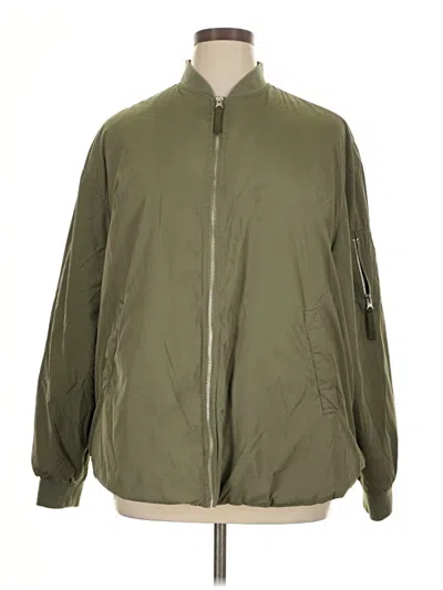 Pre-owned Steve Madden Jacket In Green