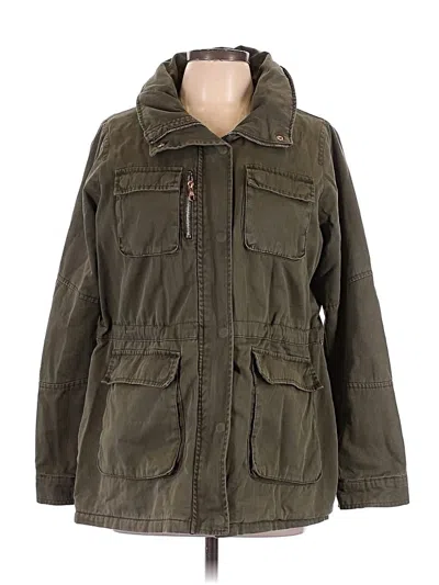 Pre-owned Steve Madden Jacket In Green