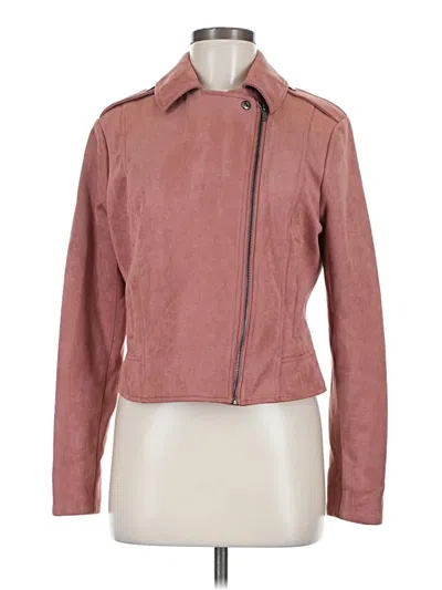Pre-owned Steve Madden Jacket In Pink