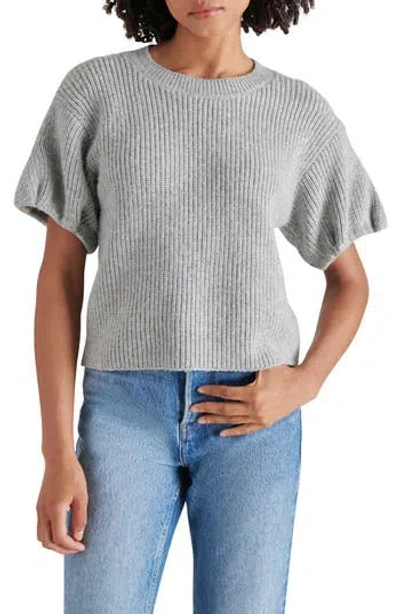 STEVE MADDEN STEVE MADDEN JADEY PUFF SLEEVE SWEATER