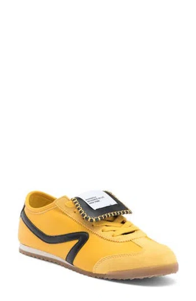Steve Madden Jaiden Grip Sole Sneaker In Yellow Multi