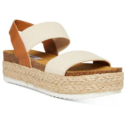Steve Madden Jaklin Womens Platform Espadrilles In Multi