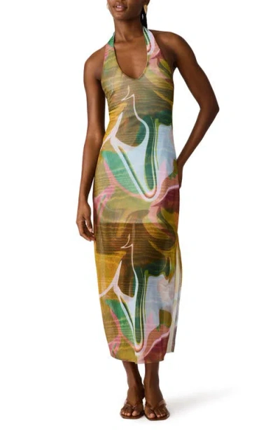 Steve Madden Jaslyn Halter Dress In Multi