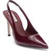 Steve Madden Jayney Slingback Pump In Burgundy