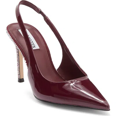 Steve Madden Jayney Slingback Pump In Burgundy