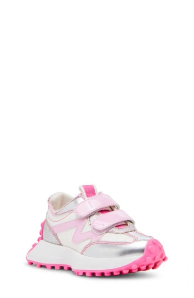 Steve Madden Kids' Jcampo Sneaker In Pink Multi/pink
