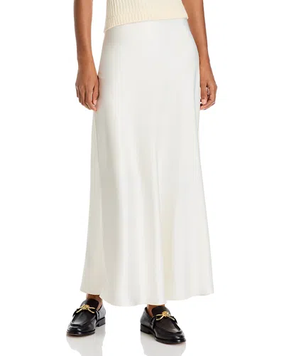 Steve Madden Jeannie Maxi Skirt In Whisper White